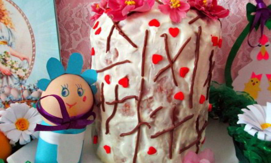 Рецепт кулича ванильного праздник