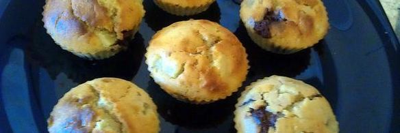 куличики малышки с грушей и шоколадом