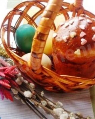 Пасха простая с изюмом