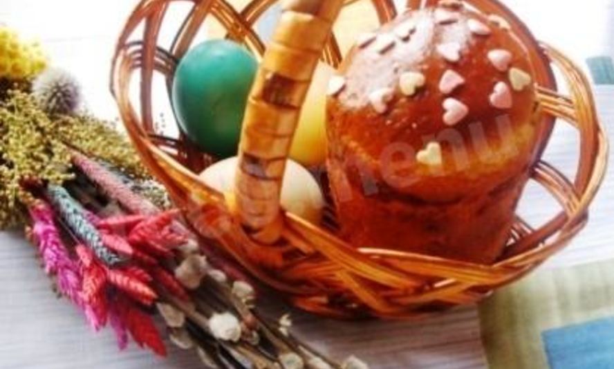 Рецепт пасхи простой с изюмом