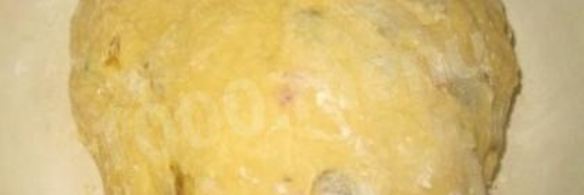 пасха простая с изюмом