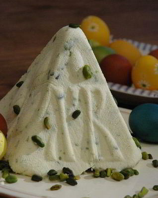 Пасха с фисташками