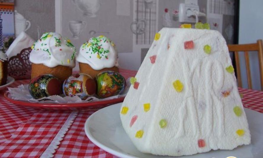 Рецепт пасхи творожной заварной