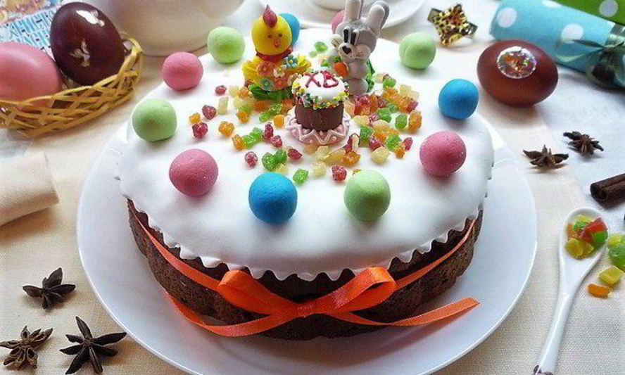 Рецепт пасхального кулича-кекса симнель