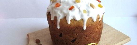 пасхальный монастырский кулич