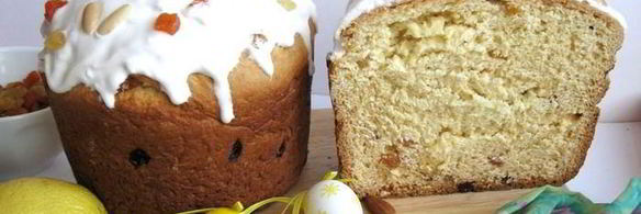 пасхальный монастырский кулич