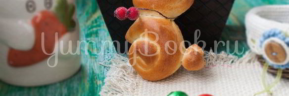 пасхальные булочки-кролики