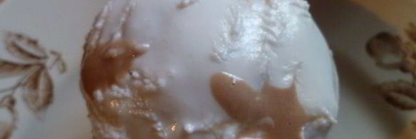 сахарная глазурь на желатине для куличей