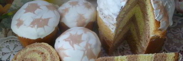 сахарная глазурь на желатине для куличей