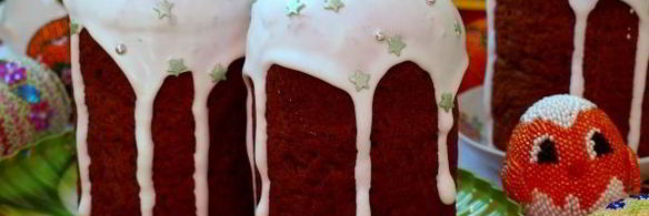 шоколадный кулич