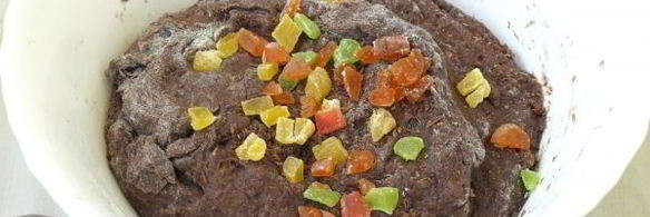 шоколадный кулич