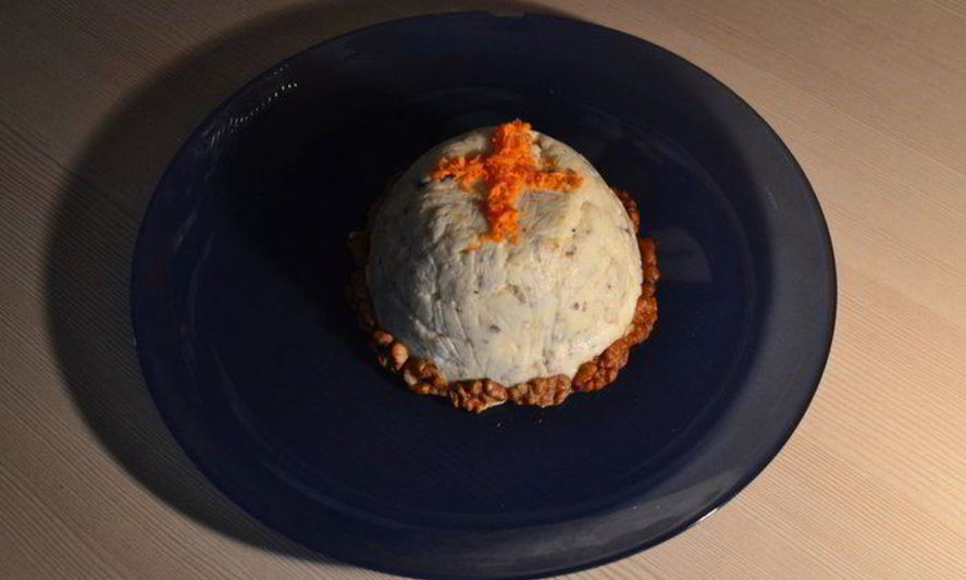 Рецепт сливочной пасхи с грецкими орехами и финиками