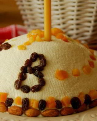 Творожная пасха без выпечки