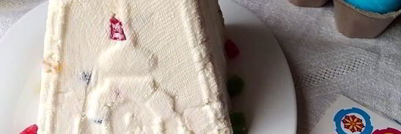 творожная пасха с цукатами без яиц