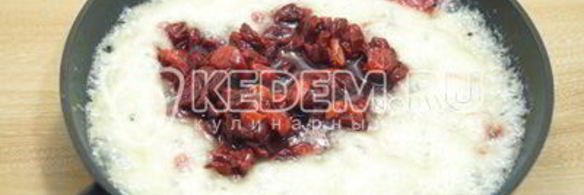 творожная пасха вишневая