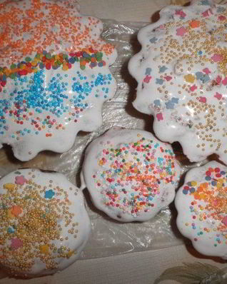 Творожный кулич