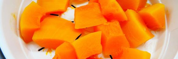 тыквенный кулич с лавандовой сливочной глазурью