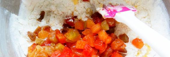 тыквенный кулич с лавандовой сливочной глазурью