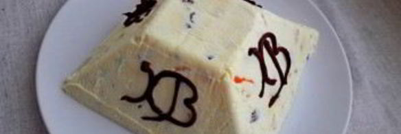 ванильная творожная пасха