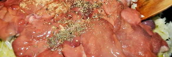 пате из куриной печени с гранатовым желе