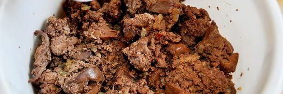 пате из куриной печени с гранатовым желе