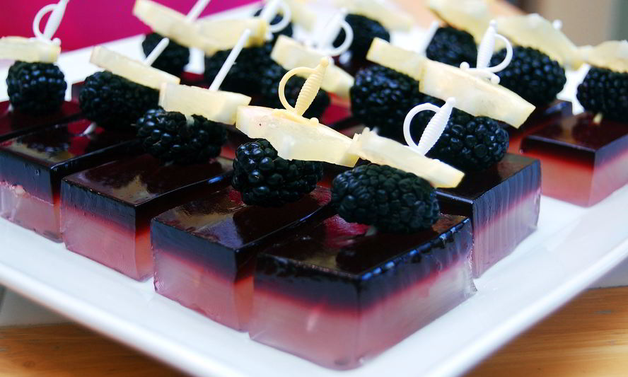 Рецепт пьяного желе