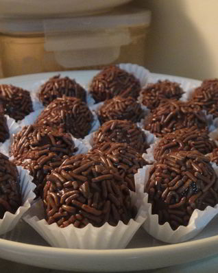 Шоколадные шарики