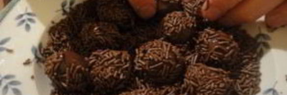 шоколадные шарики