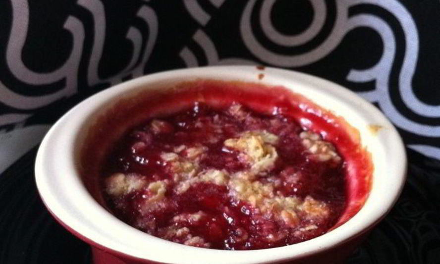 Рецепт сливового крамбла