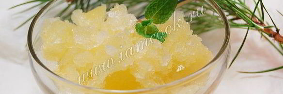 сорбет апельсиновый