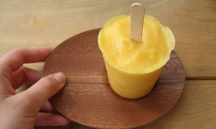 Рецепт сорбета с манго, ананасом и перцем чили