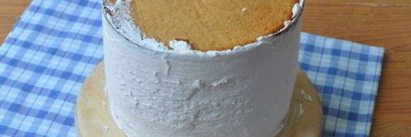 черно-белый торт-суфле