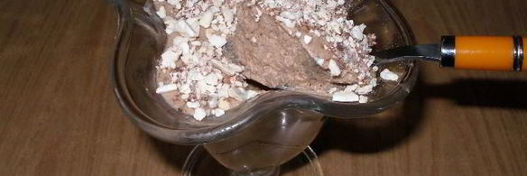 десерт шоколадный крем суфле