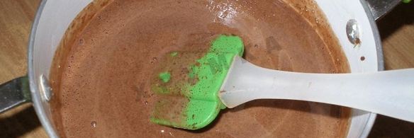 десерт шоколадный крем суфле