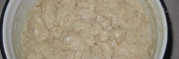 хлебно-луковое суфле