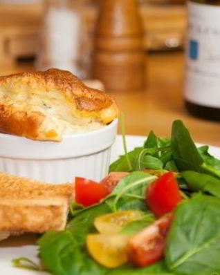 Крабовое суфле