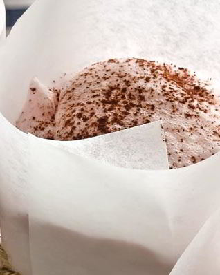 Ледяное клубничное суфле