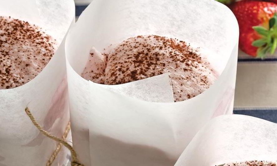 Рецепт ледяного клубничного суфле