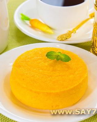 Морковное суфле