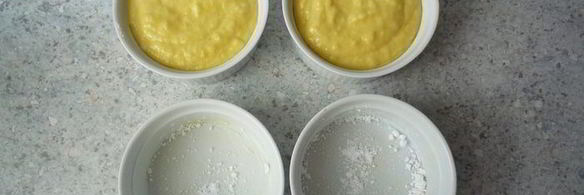 нежное мангово-кокосовое суфле