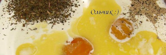 нежное овощное суфле с курицей и сыром