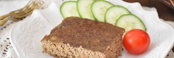 печеночное суфле с овощами