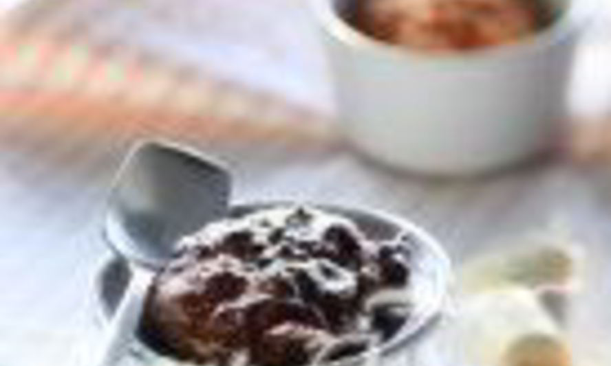 Рецепт шоколадна-яблочного суфле