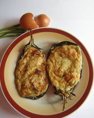 Суфле из баклажанов