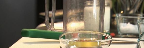 суфле из судака с овощным жюльеном