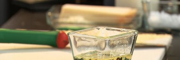 суфле из судака с овощным жюльеном