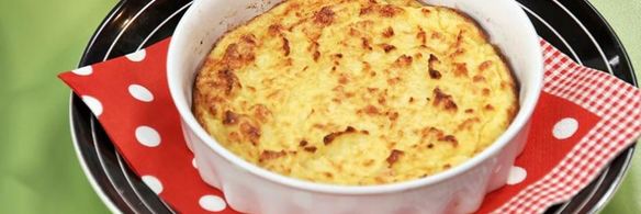 суфле из цветной капусты с сыром