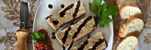 суфле из запеченного баклажана с перцем и отрубями