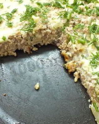 Суфле мясное из фарша