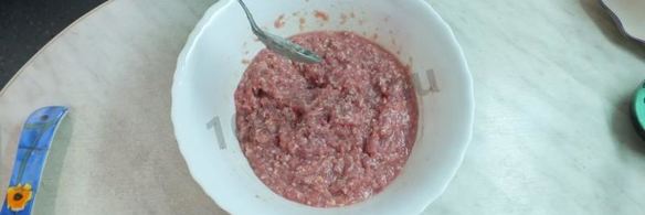 суфле мясное из фарша